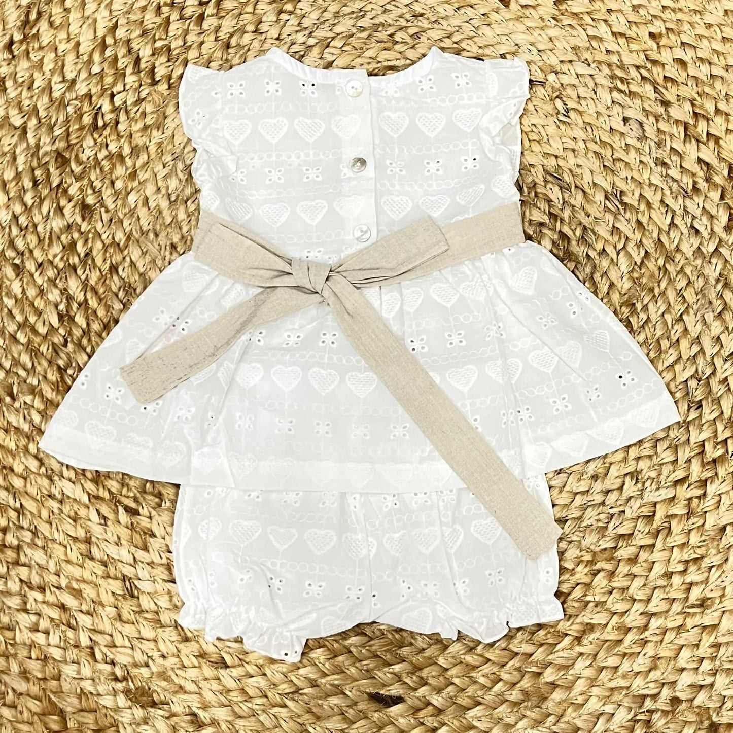 BabyVip Sangallo blouse and culotte
