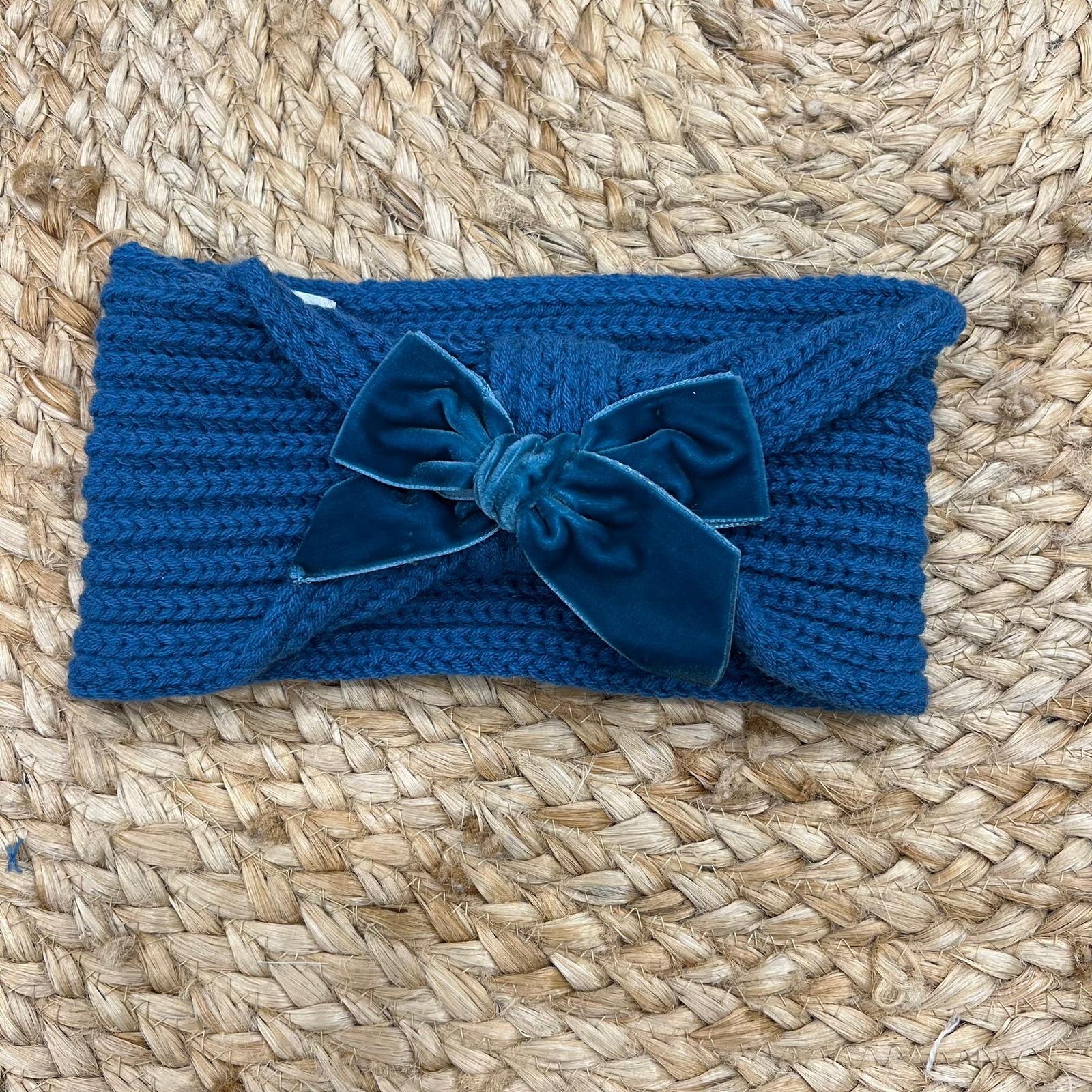 Condor Velvet Bow Headband