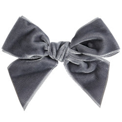 Condor Clip Velvet Bow