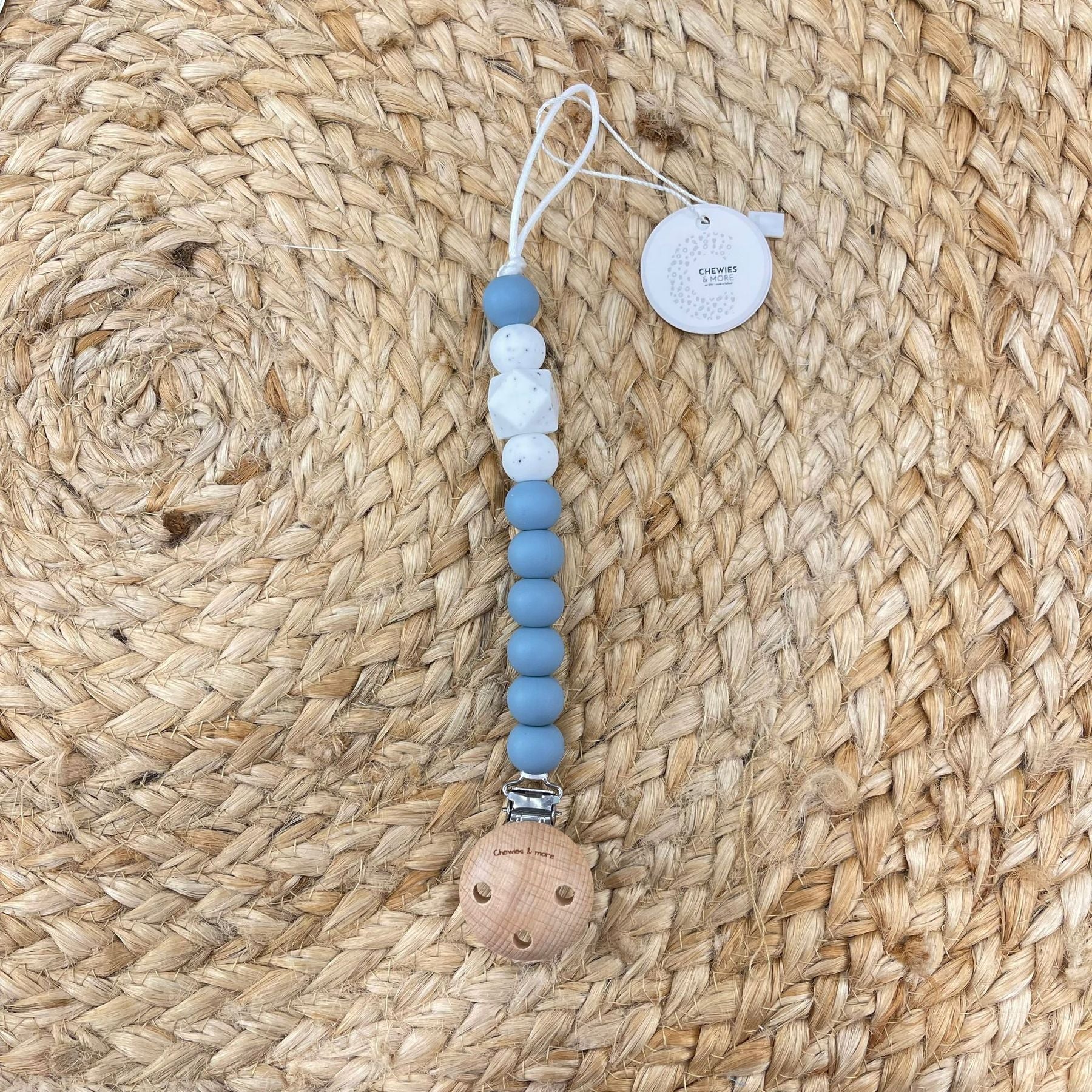 Buzz Silicone Pacifier Holder Chain