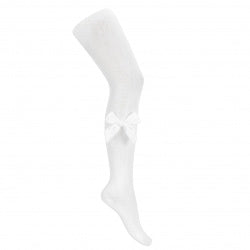 Condor Bow tights in velvet