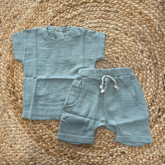 BabyVip T-shirt and shorts Organic cotton