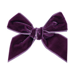 Condor Clip Velvet Bow