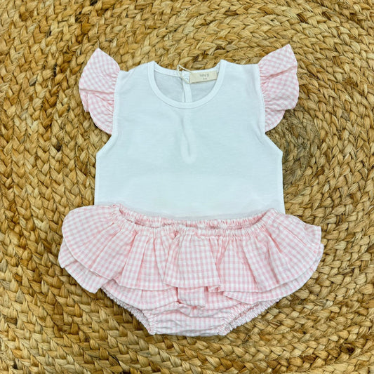Baby Gi Vichy outfit