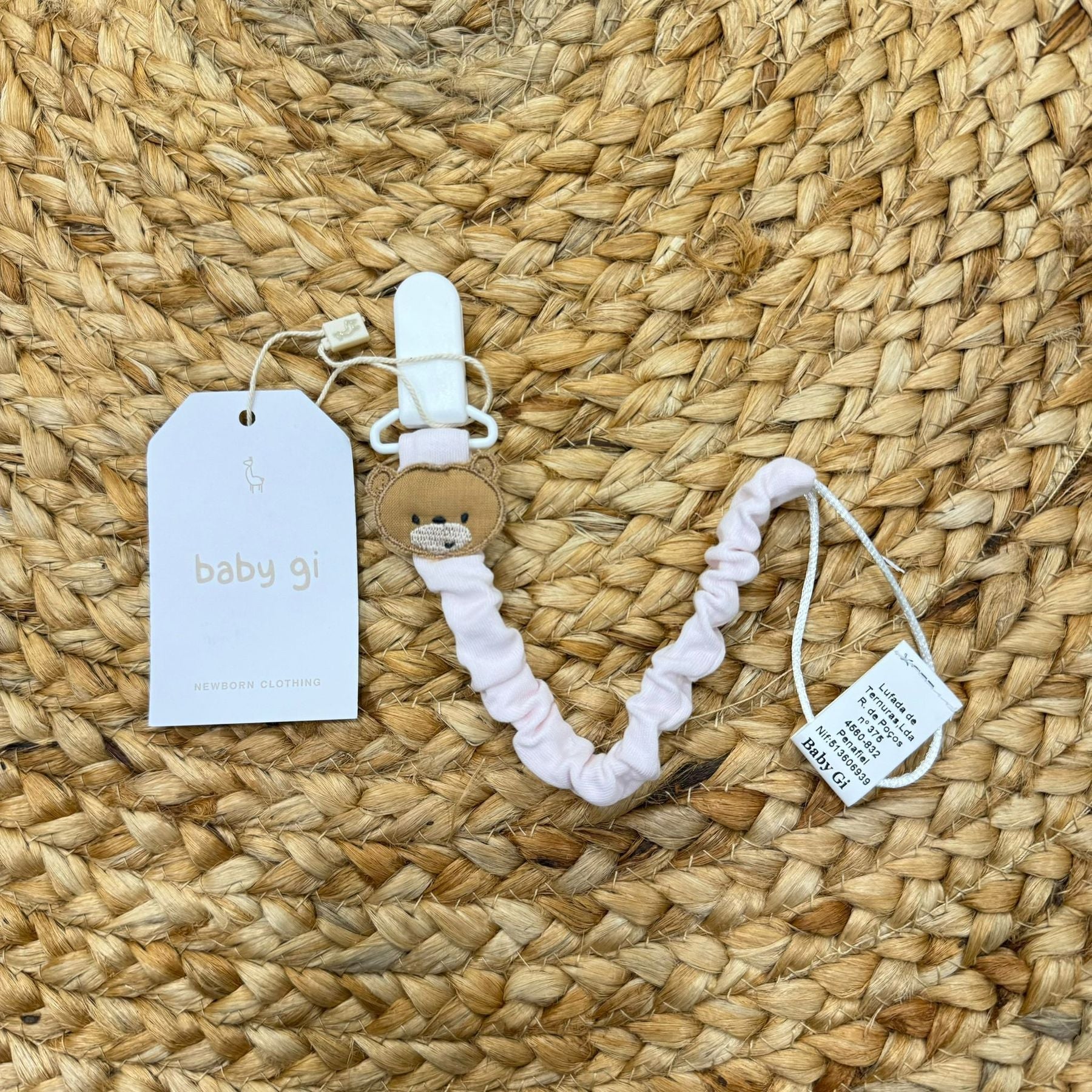 Baby Gi Catenina Portaciuccio Orsetto - Anima Kids