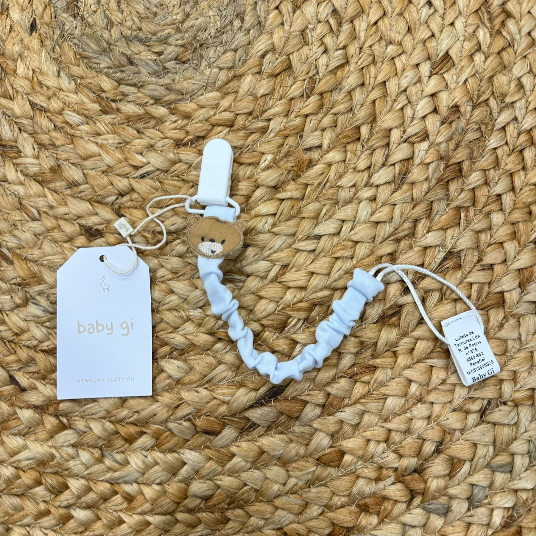 Baby Gi Catenina Portaciuccio Orsetto - Anima Kids