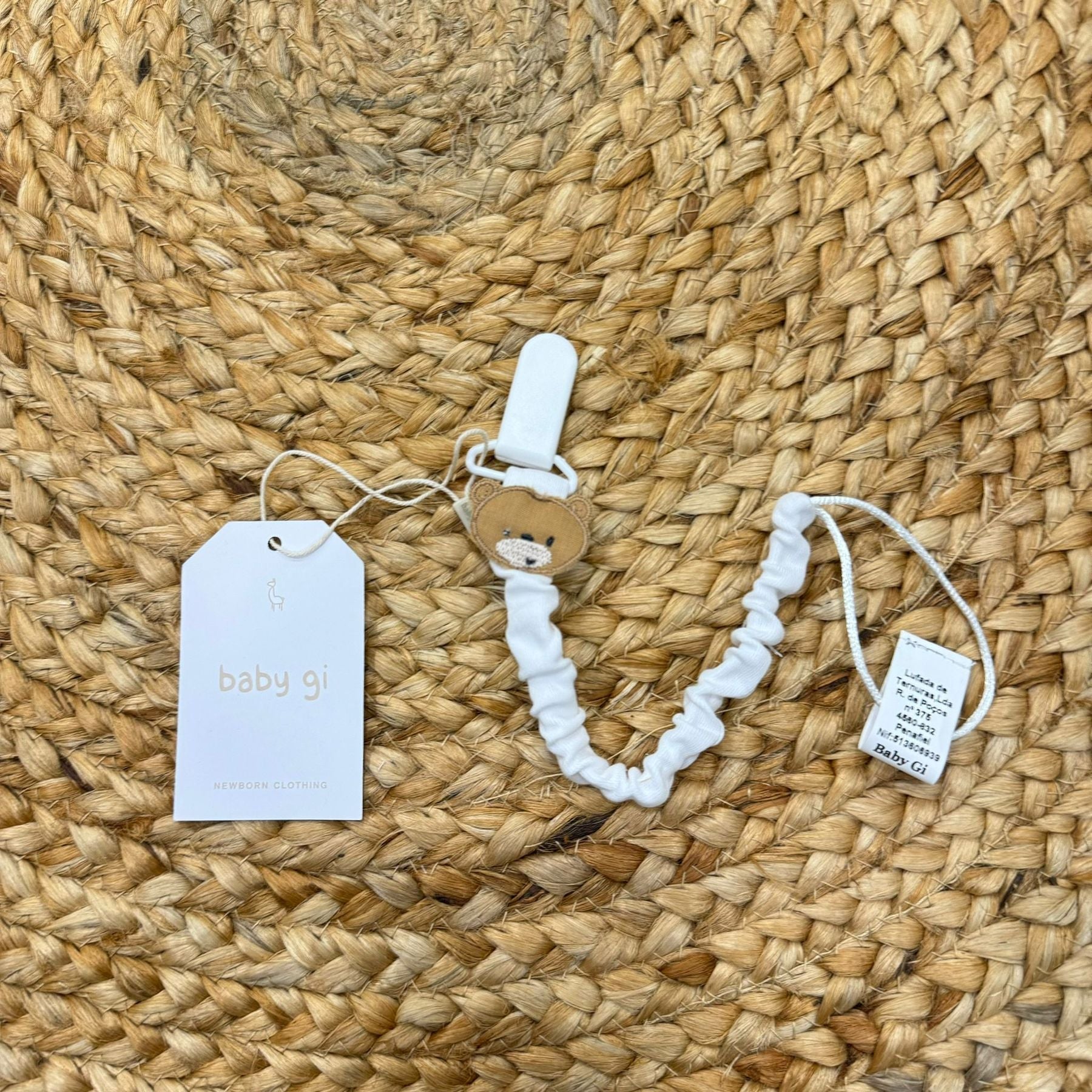 Baby Gi Catenina Portaciuccio Orsetto - Anima Kids