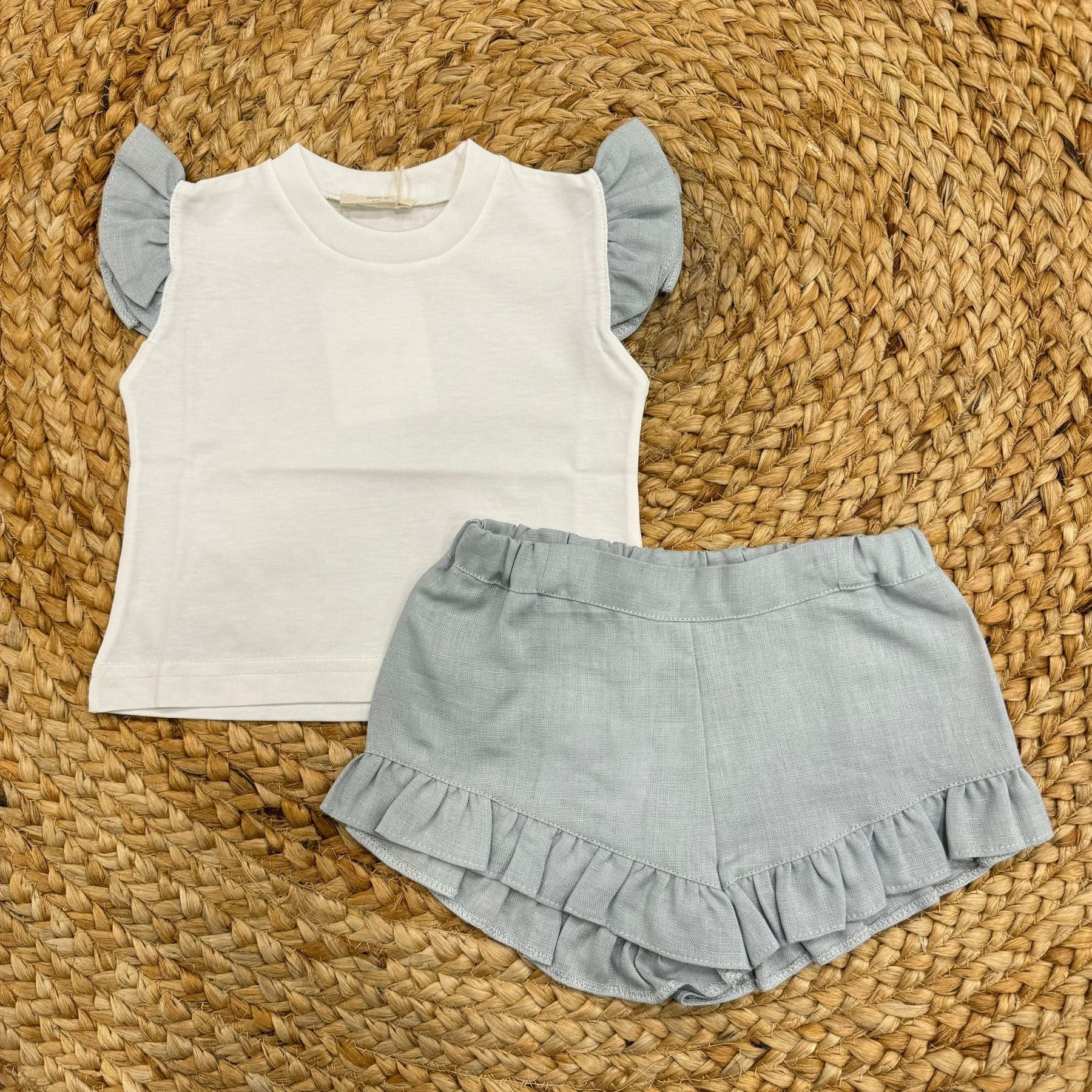 Baby Gi Completino in Lino - Anima Kids