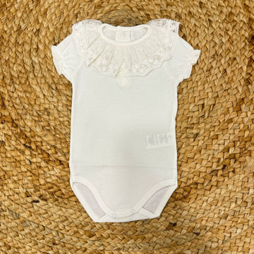 Calamaro Body Collo in pizzo - Anima Kids