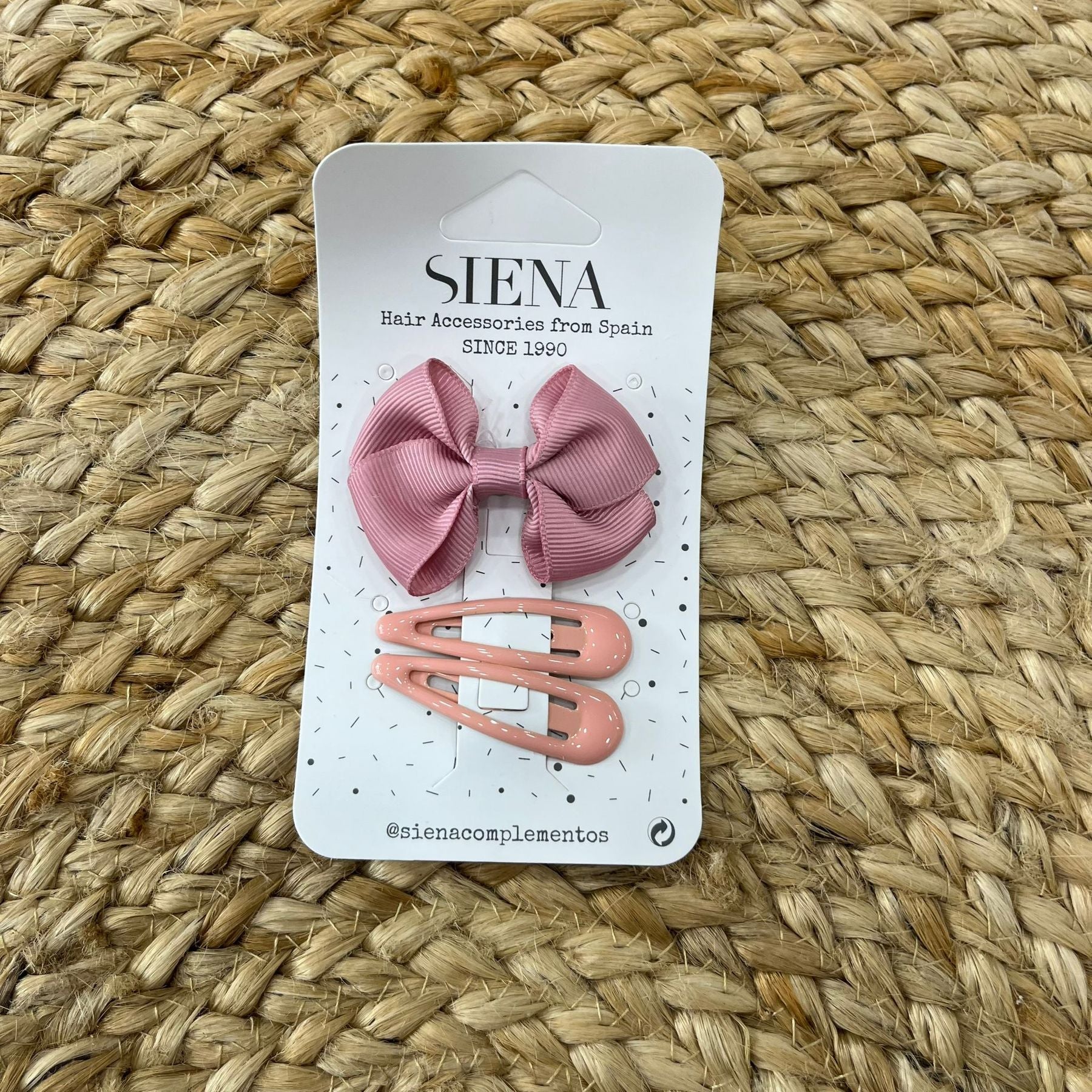 Siena Set clip Con fiocco