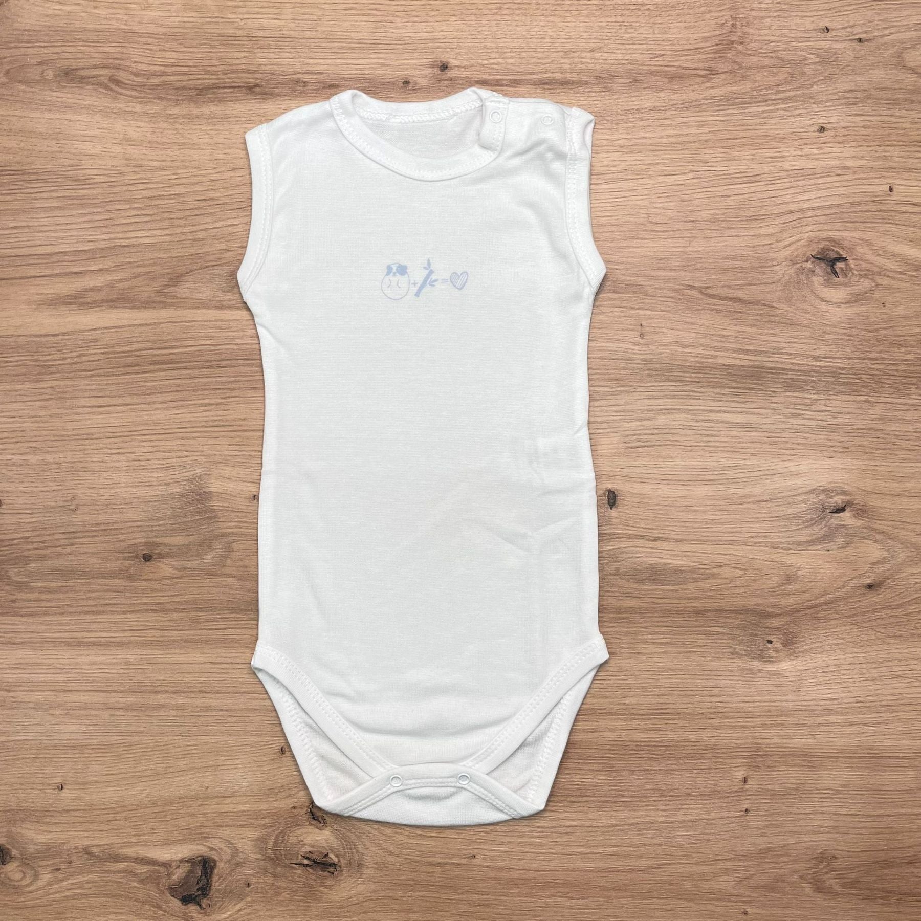 Coccodè Firenze Body Panda Azzurro - Anima Kids