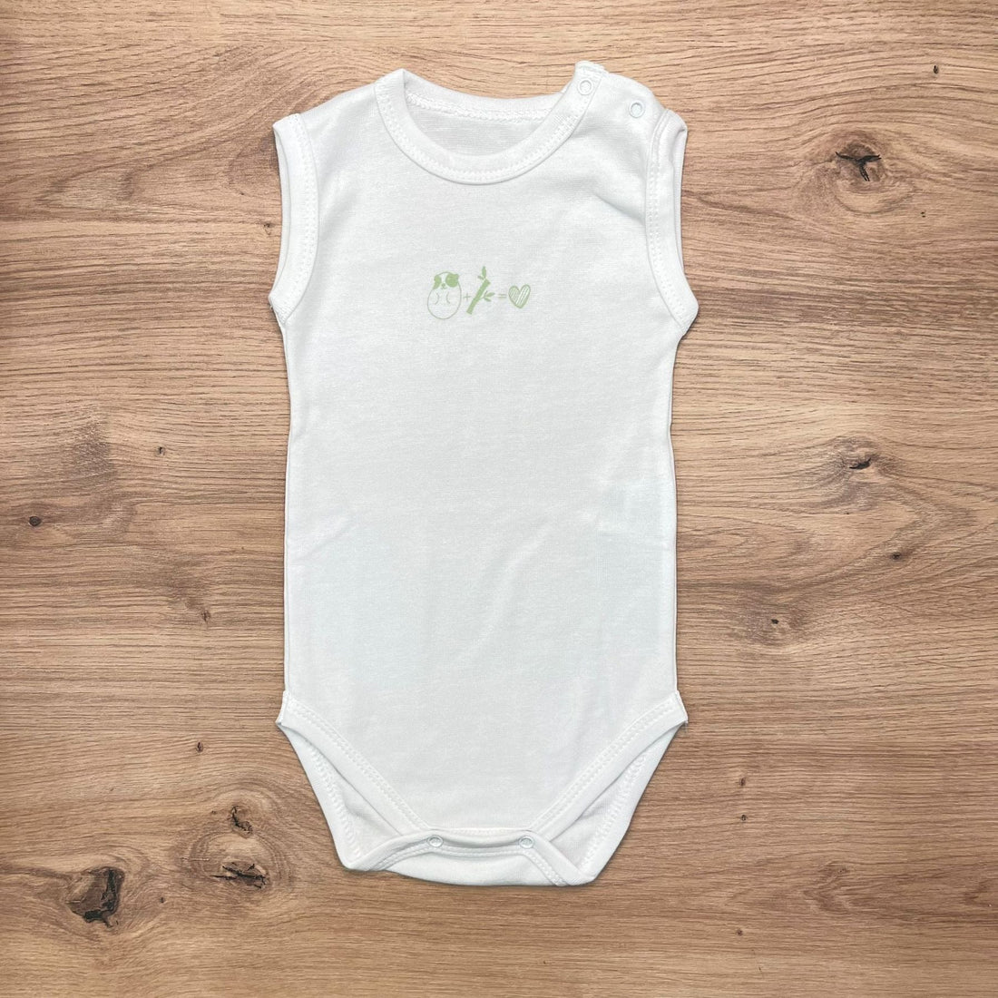 Coccodè Firenze Body Panda Verde - Anima Kids