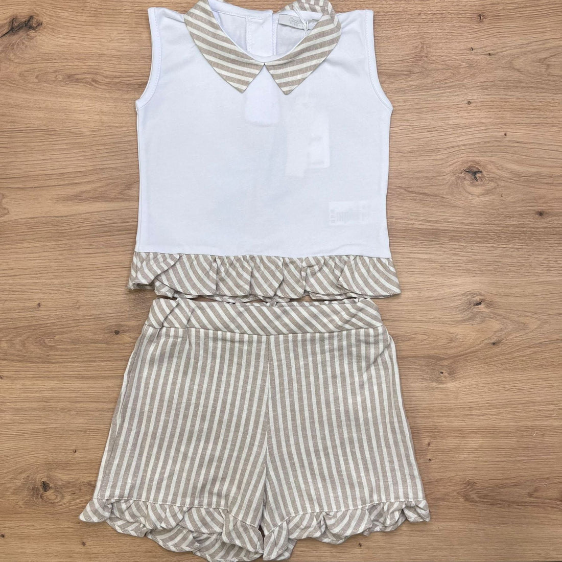 Coccodè Firenze T-shirt e pantaloncino A righe - Anima Kids