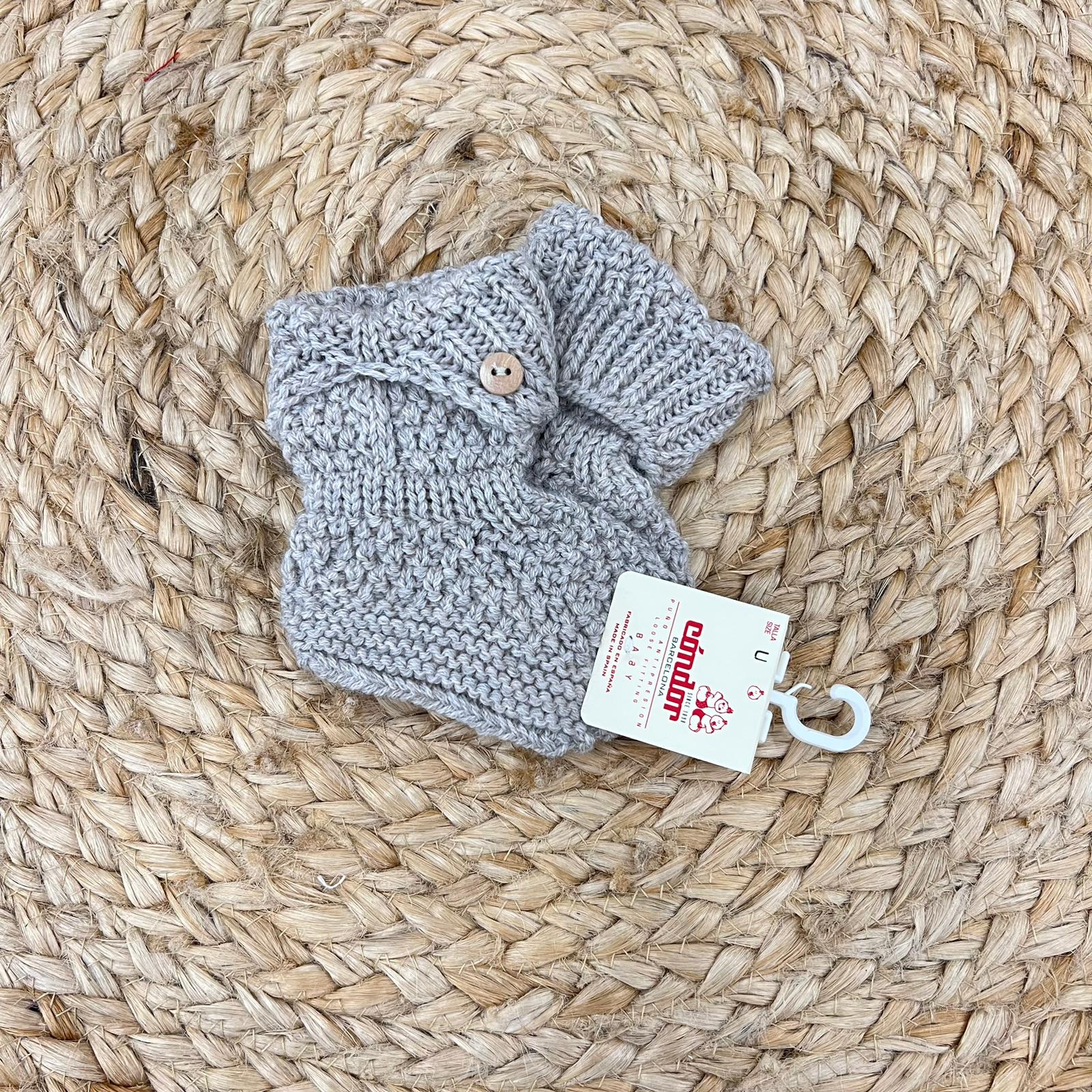 Condor Babbucce Bottoncini in legno - Anima Kids