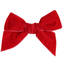 Condor Clip Velvet Bow