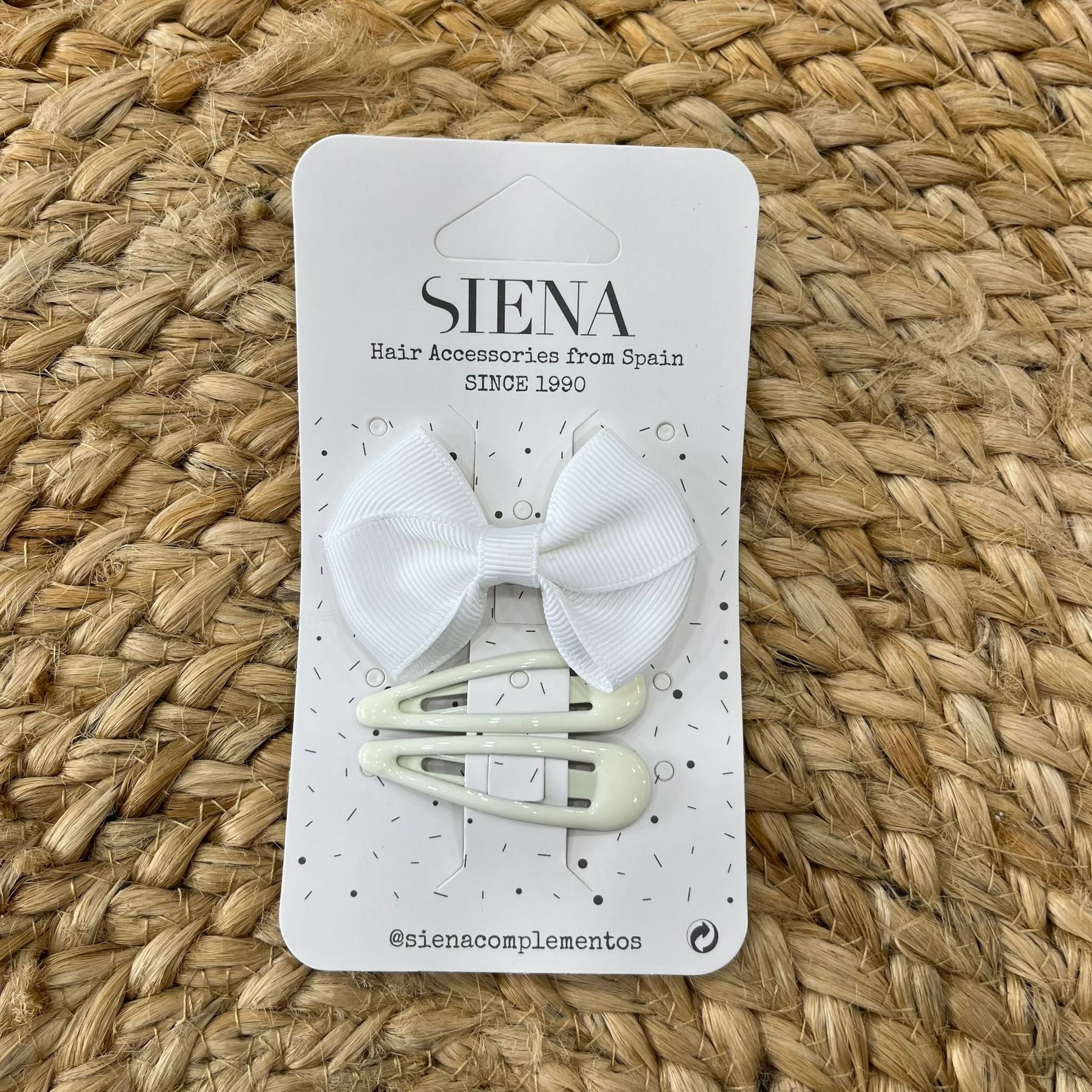 Siena Set clip Con fiocco
