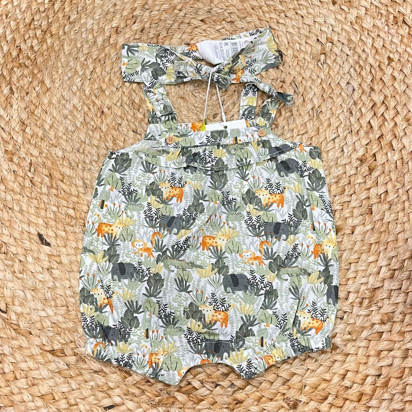 Losan Dungarees and Safari headband