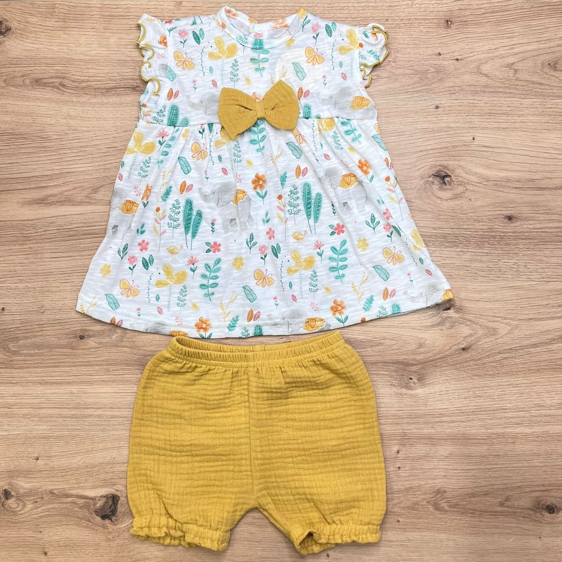 Fs Baby Blusa e coulotte Floreale - Anima Kids