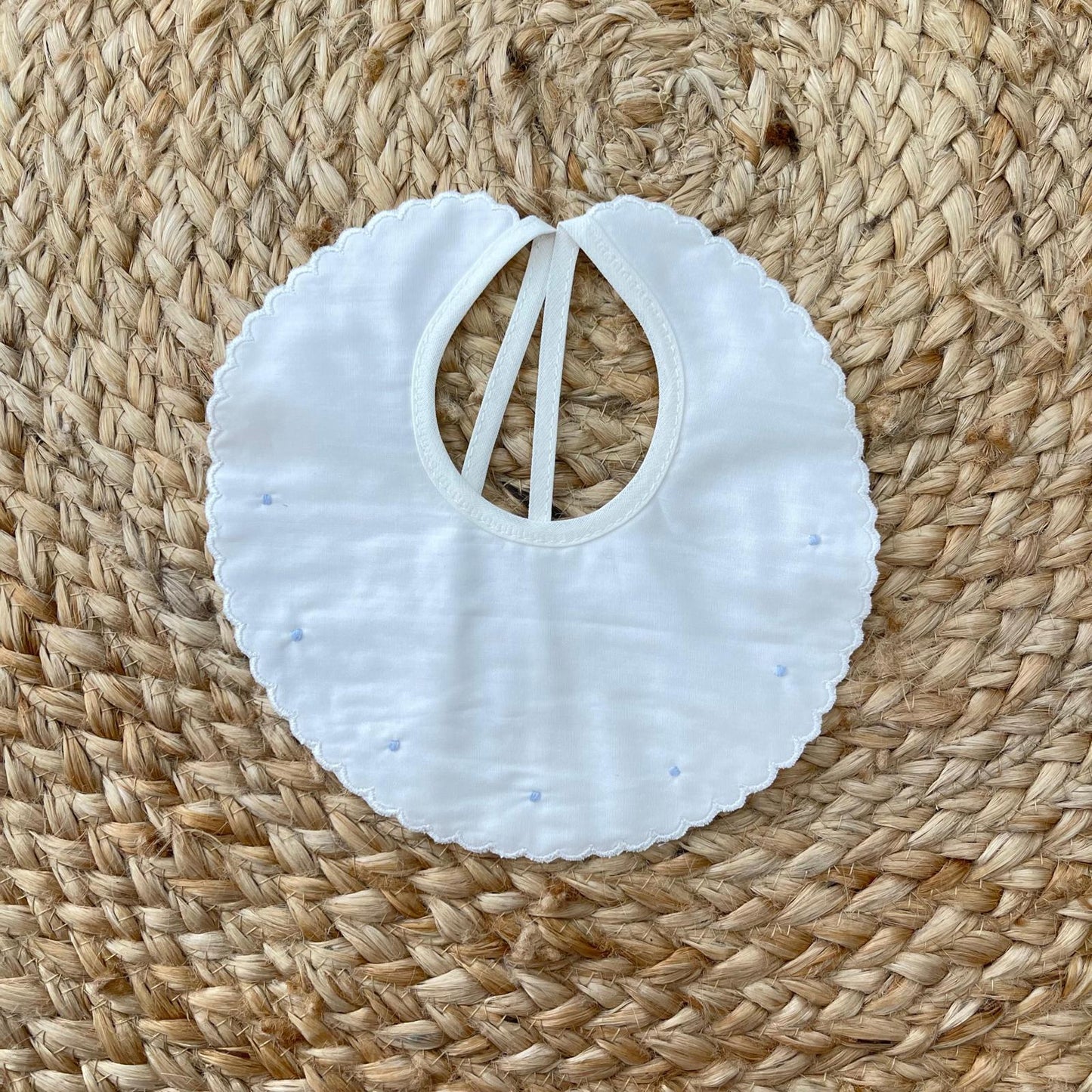 Primodì baby polka dot bib