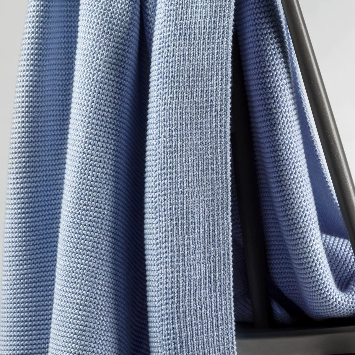 Nannafrufru Copertina Azzurra Bamboo e Cotone
