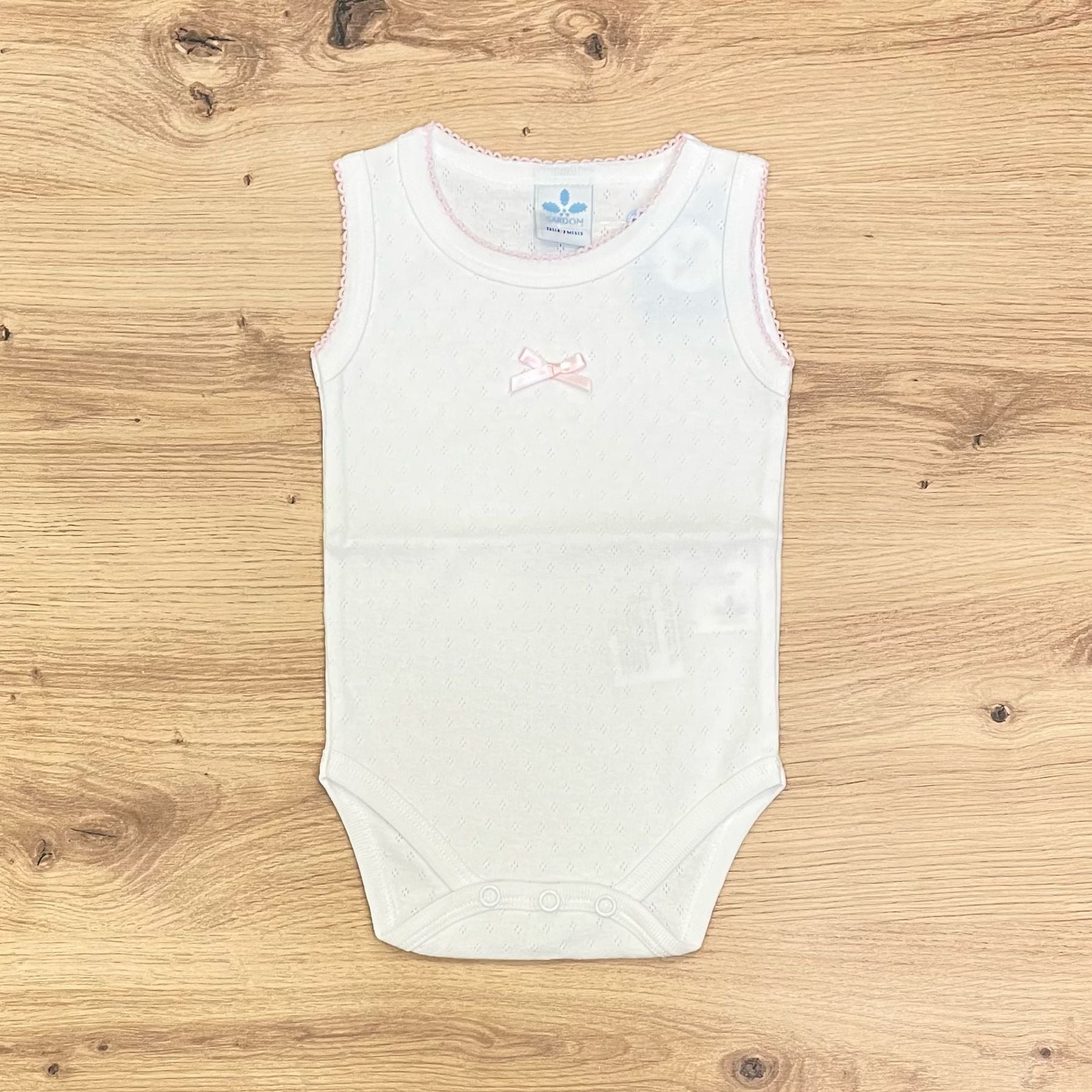 Sardon Bodysuit With satin bow
