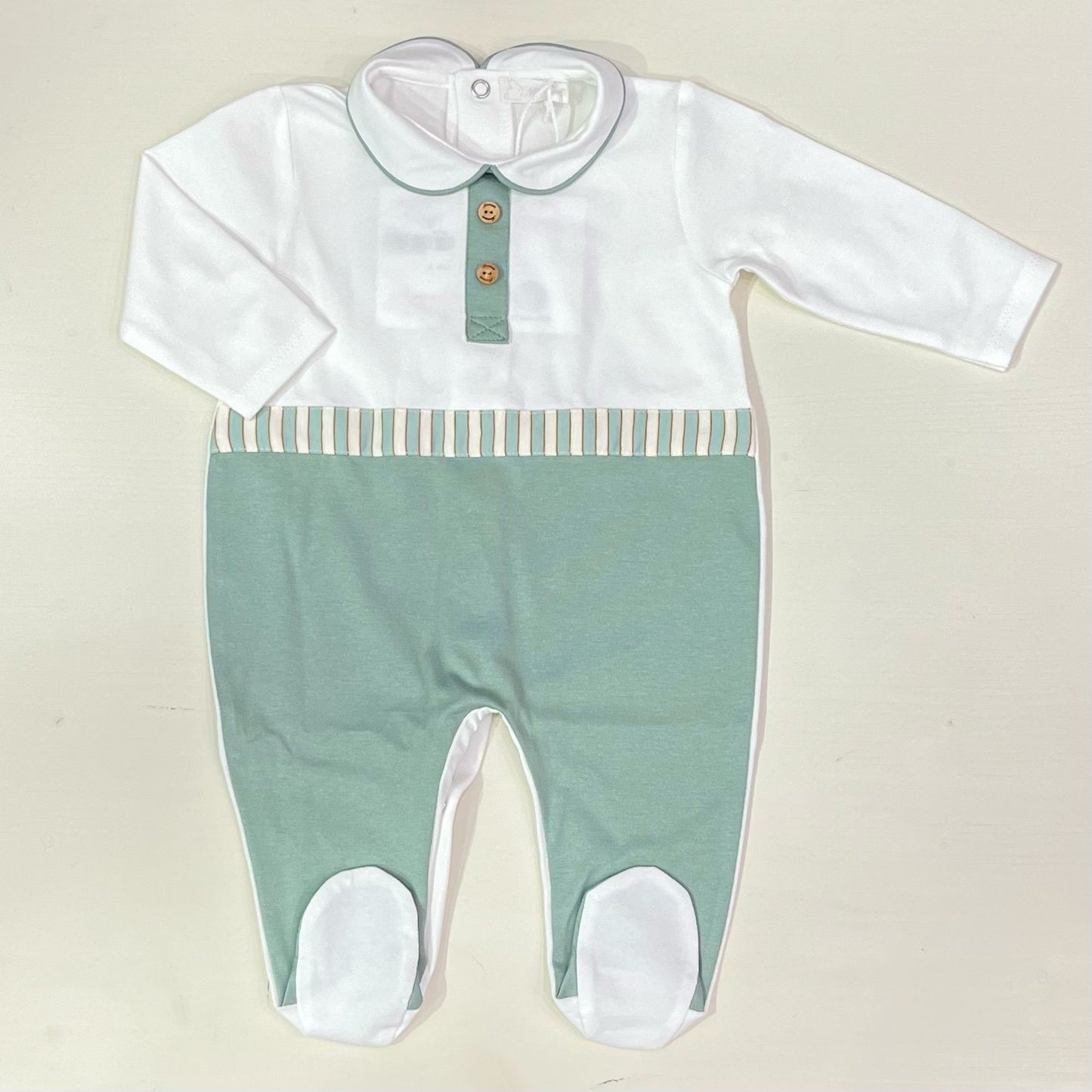 Ninnaoh Two-Tone Romper