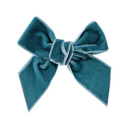 Condor Clip Velvet Bow