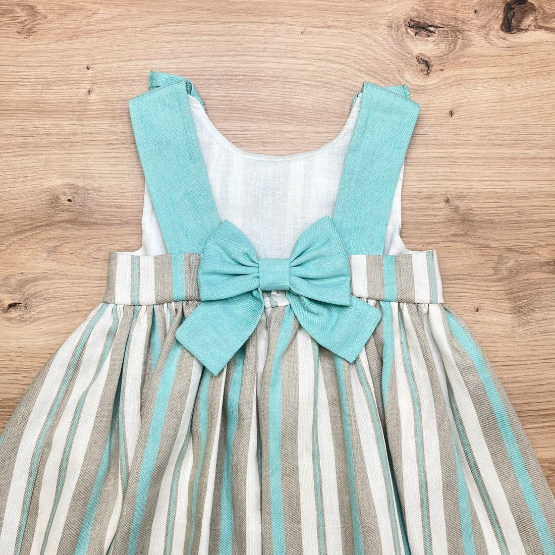 Mac Ilusion Blusa e coulotte A righe con fiocco - Anima Kids