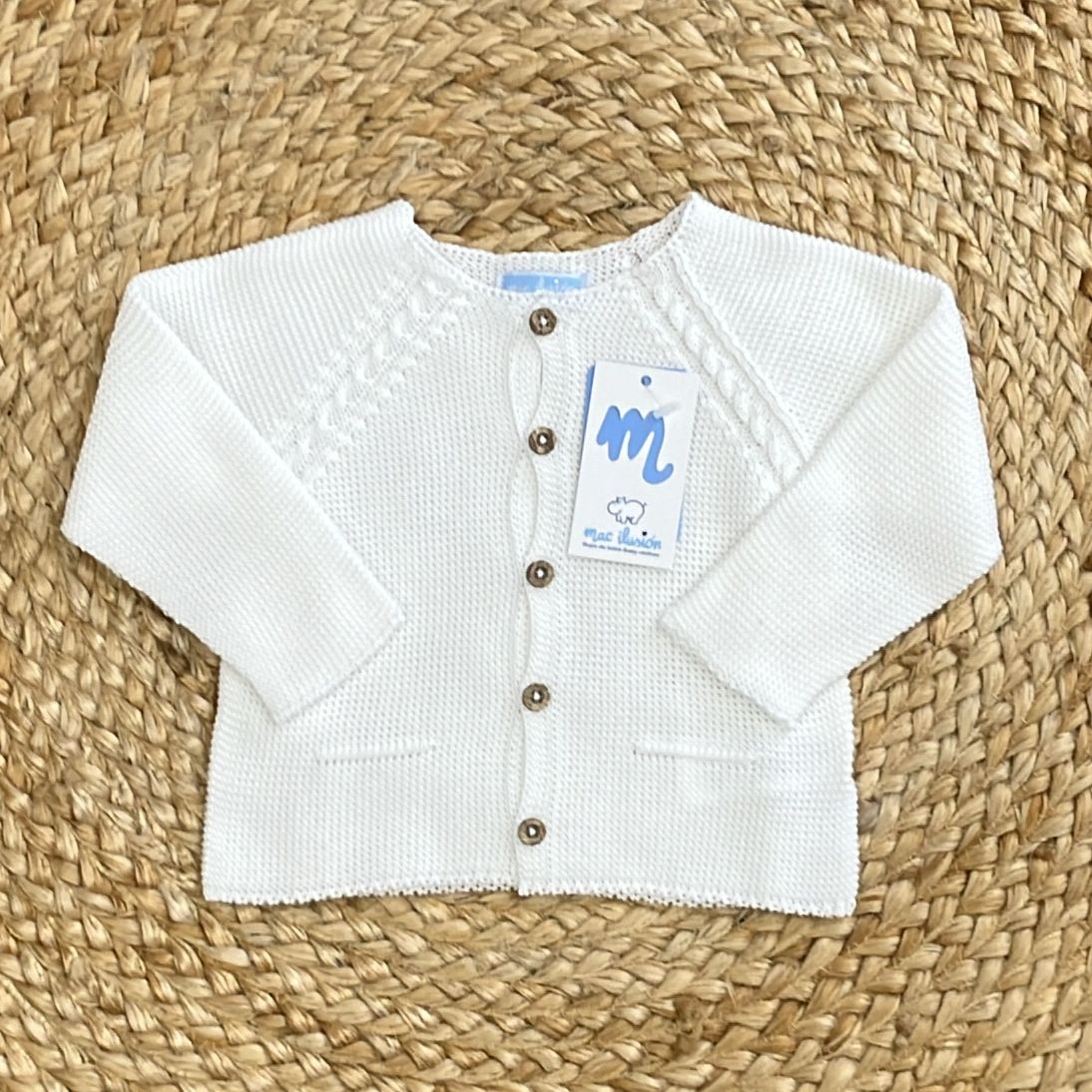 Mac Ilusion Cardigan in Filo - Anima Kids