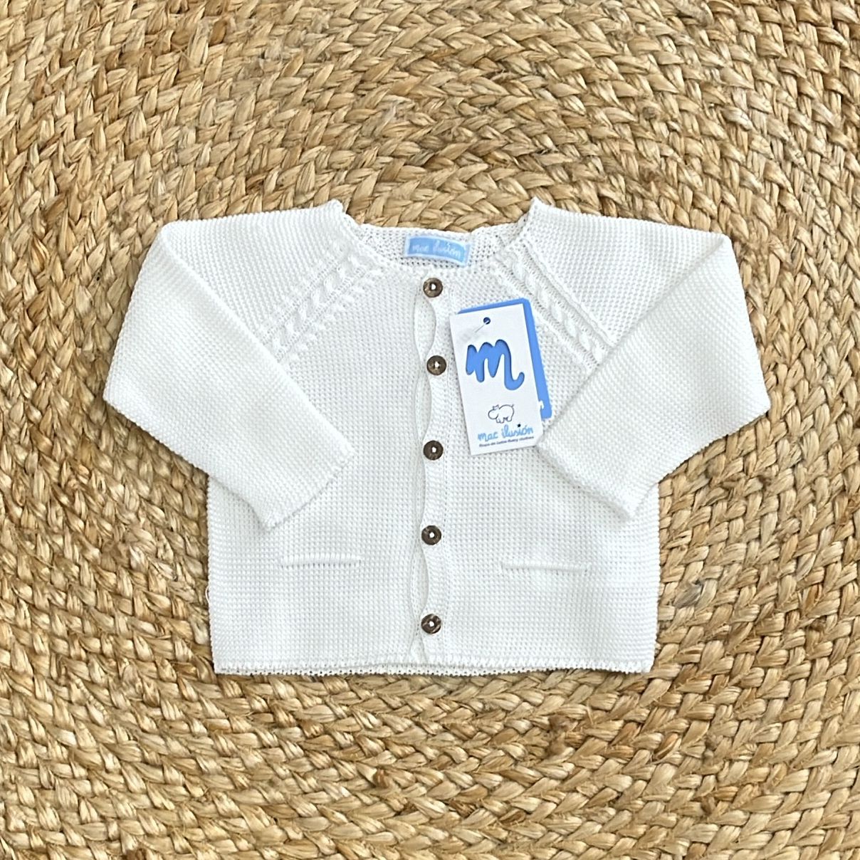 Mac Ilusion Cardigan in Filo - Anima Kids