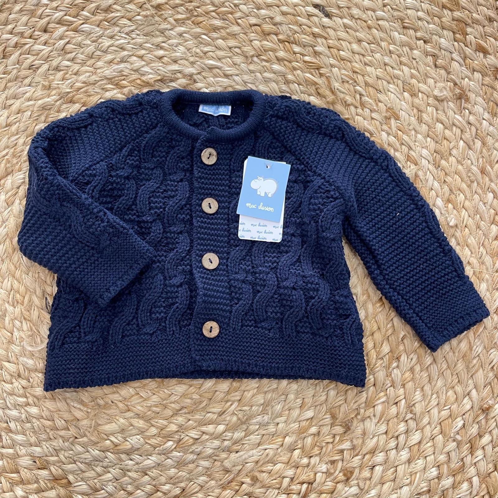 Mac Ilusion Cardigan Intreccio - Anima Kids