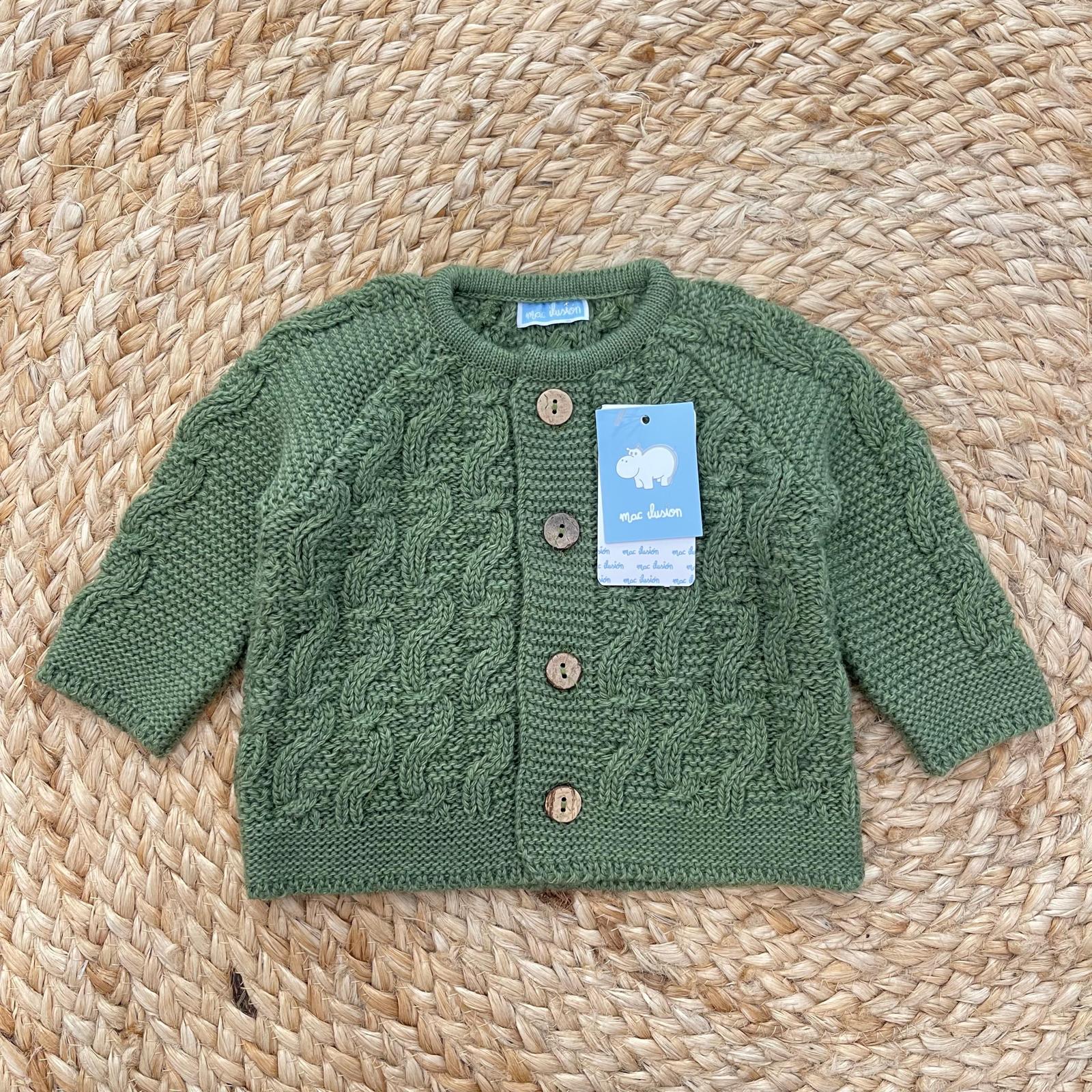 Mac Ilusion Cardigan Intreccio - Anima Kids