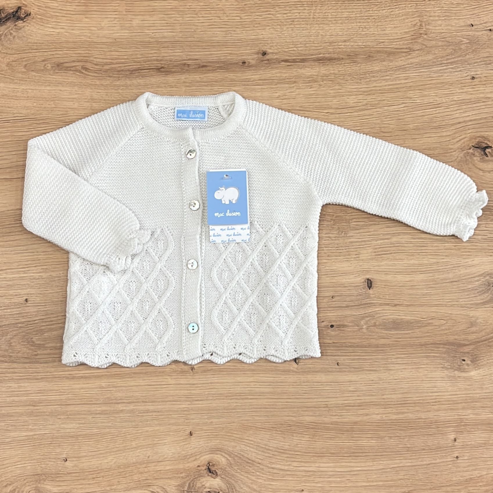 Mac Ilusion Cardigan Mistolana - Anima Kids