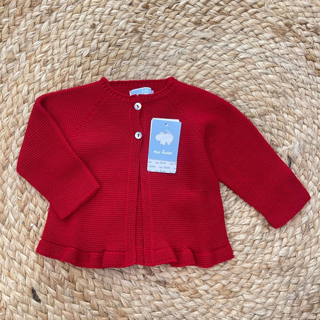 Mac Ilusion Cardigan Rouches - Anima Kids
