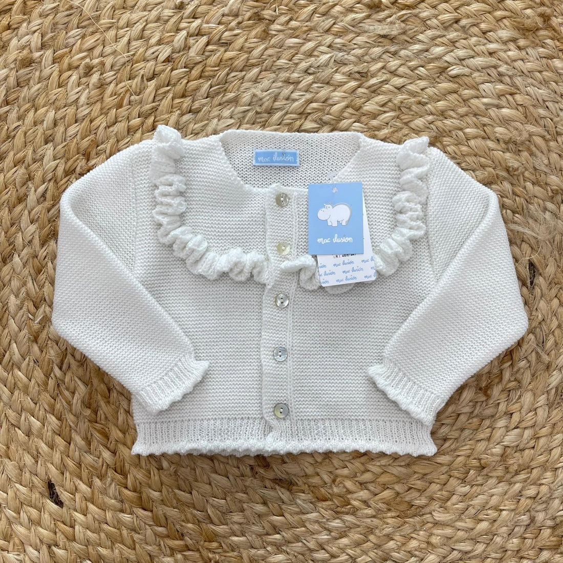 Mac Ilusion Cardigan Rouches - Anima Kids