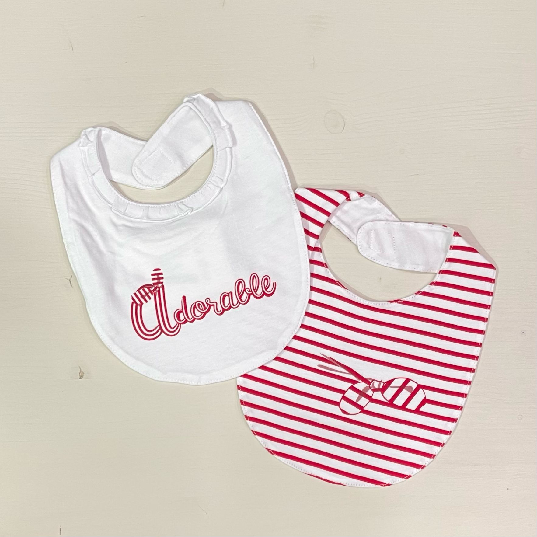 Melby Set Bavaglini A righe - Anima Kids