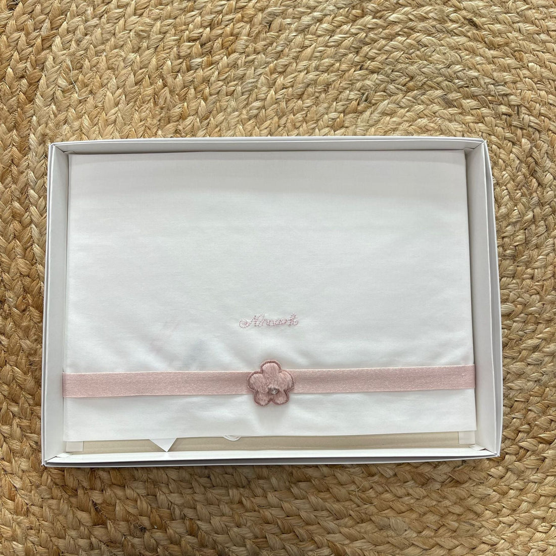 Ninnaoh Set Lenzuolino Fiore Per Passeggino - Anima Kids