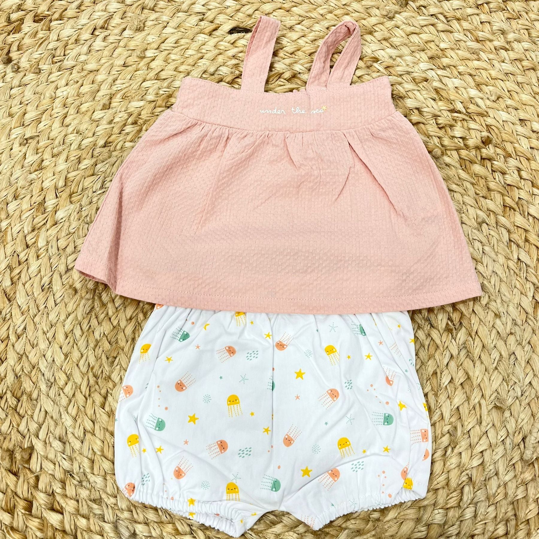 Losan Patterned blouse and culotte