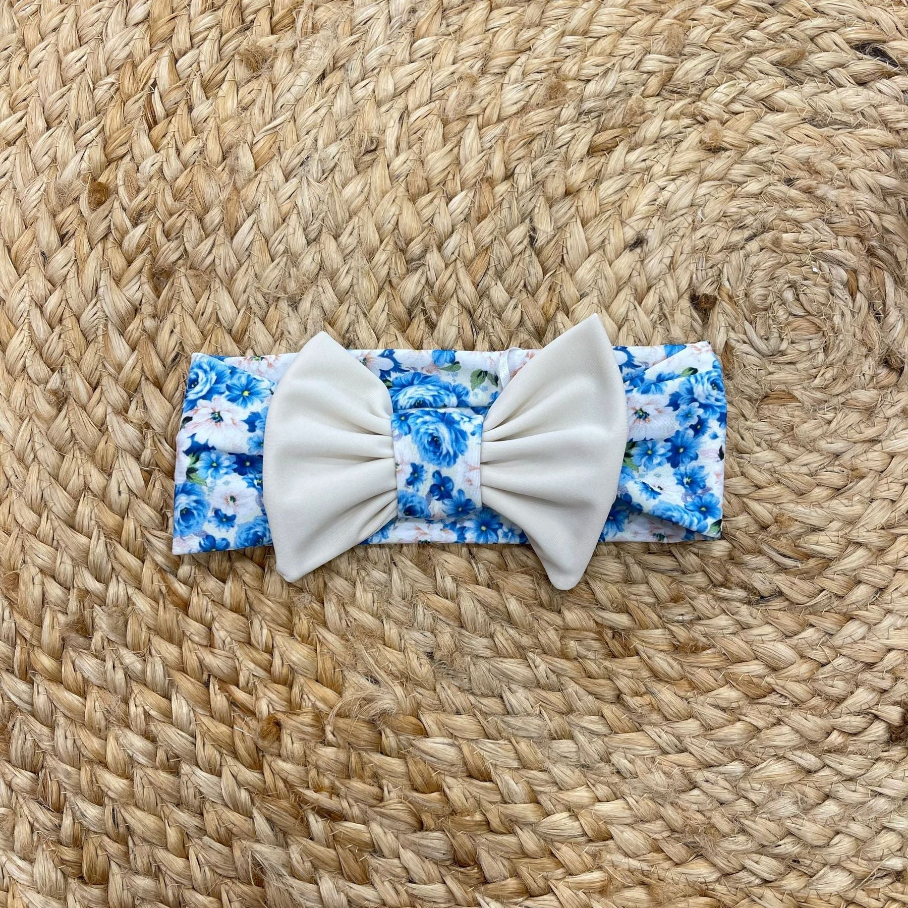 Nunù Beachwear Fascia Flora Blue - Anima Kids