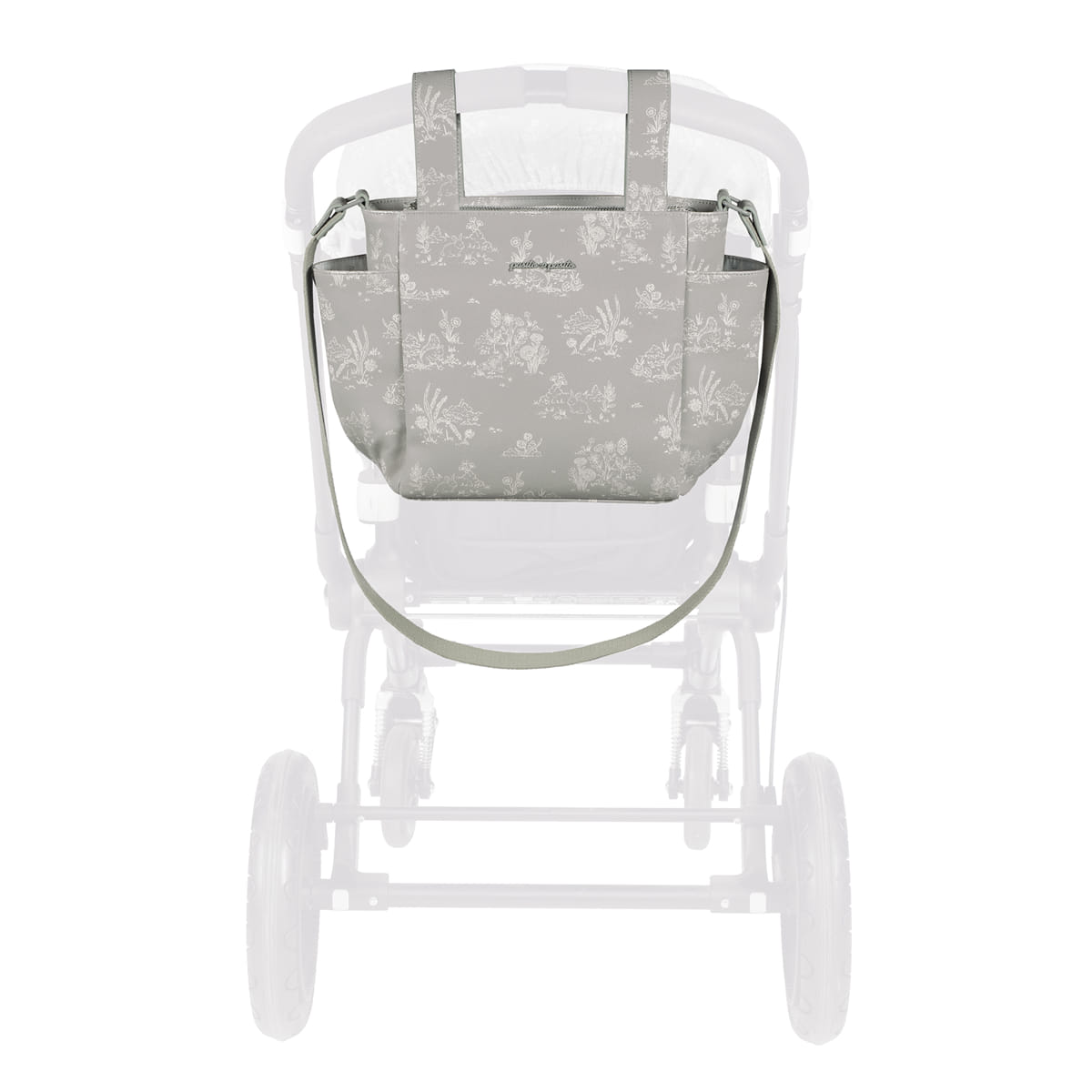 Pasito a Pasito Borsa Crossbody Toile de jouy forest - Anima Kids