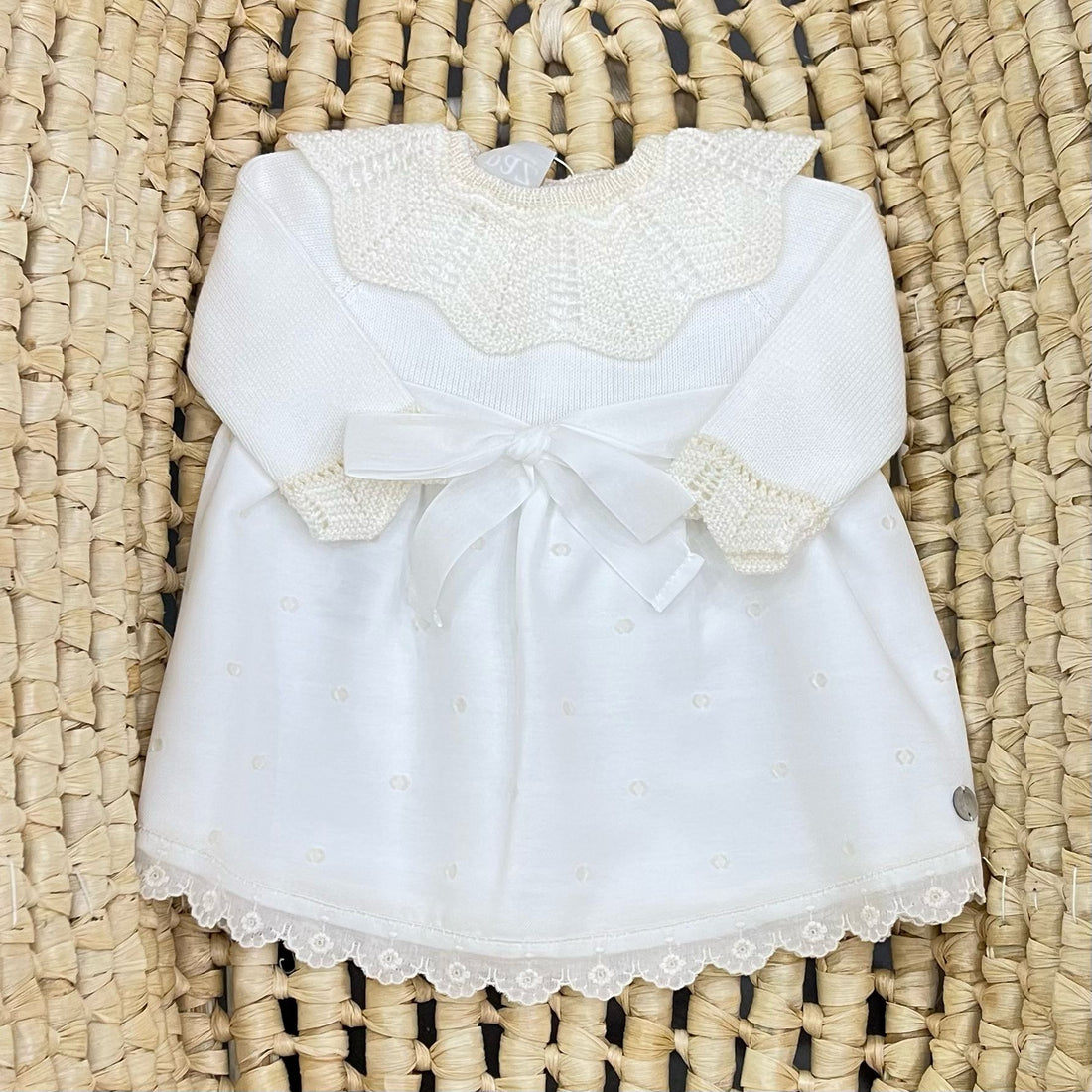 Paz Rodrìguez Abitino Con Ricamo - Anima Kids