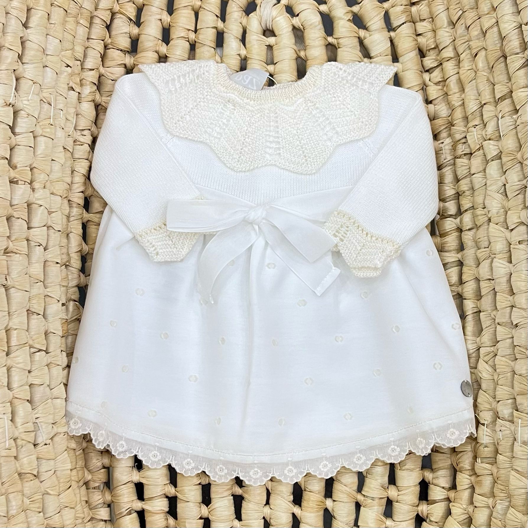 Paz Rodrìguez Abitino Con Ricamo - Anima Kids