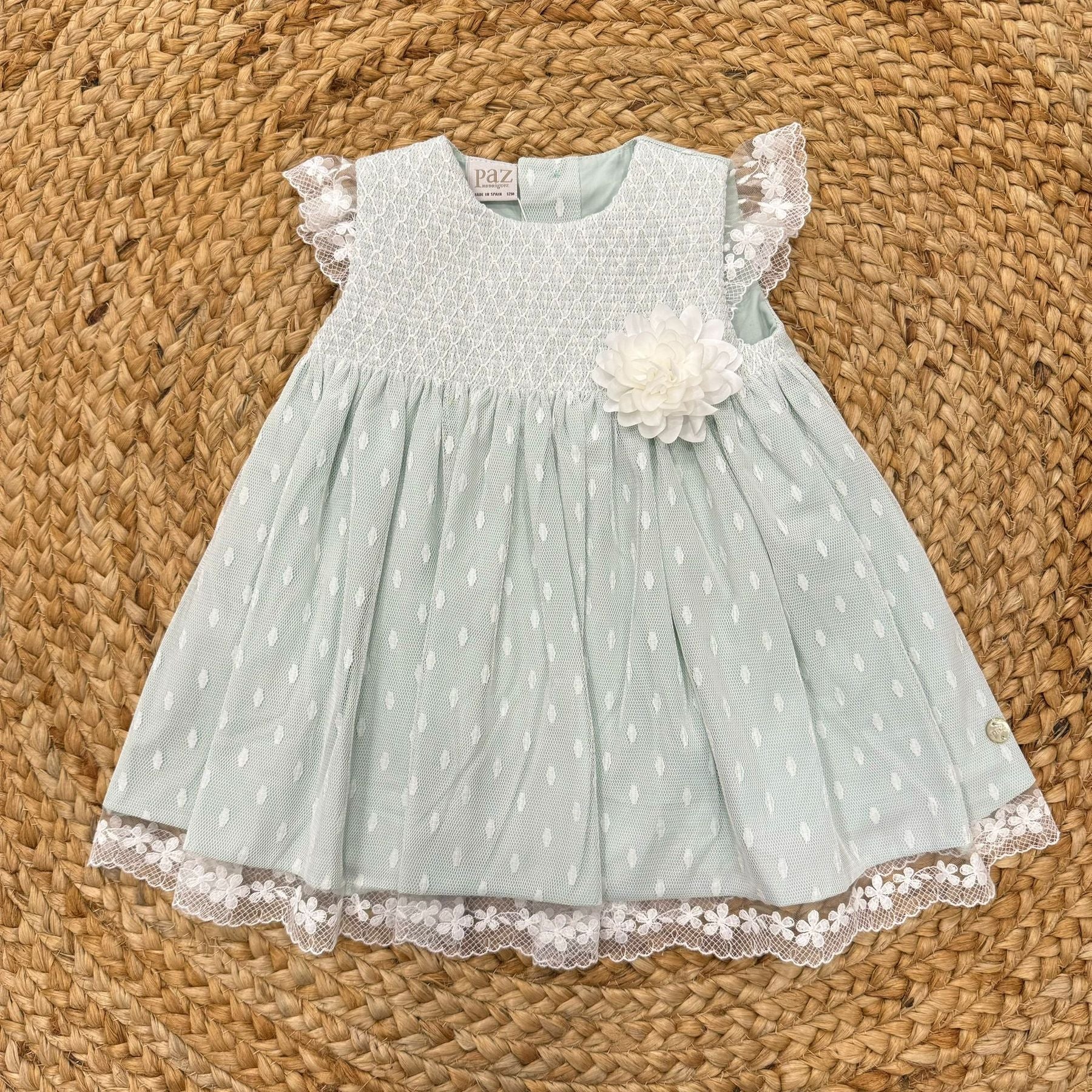 Paz Rodrìguez Abitino Ricamato - Anima Kids