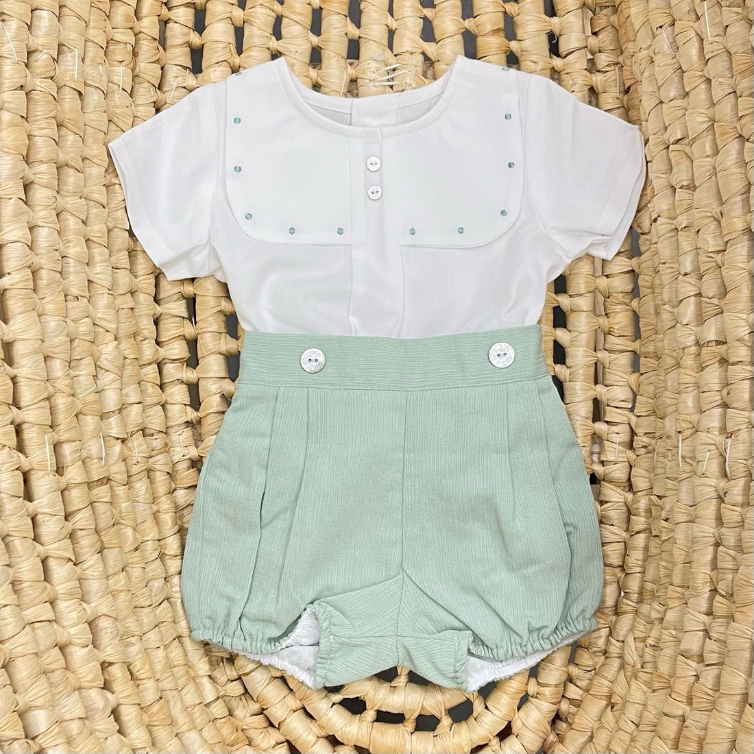 Paz Rodrìguez Camicina e coulotte - Anima Kids