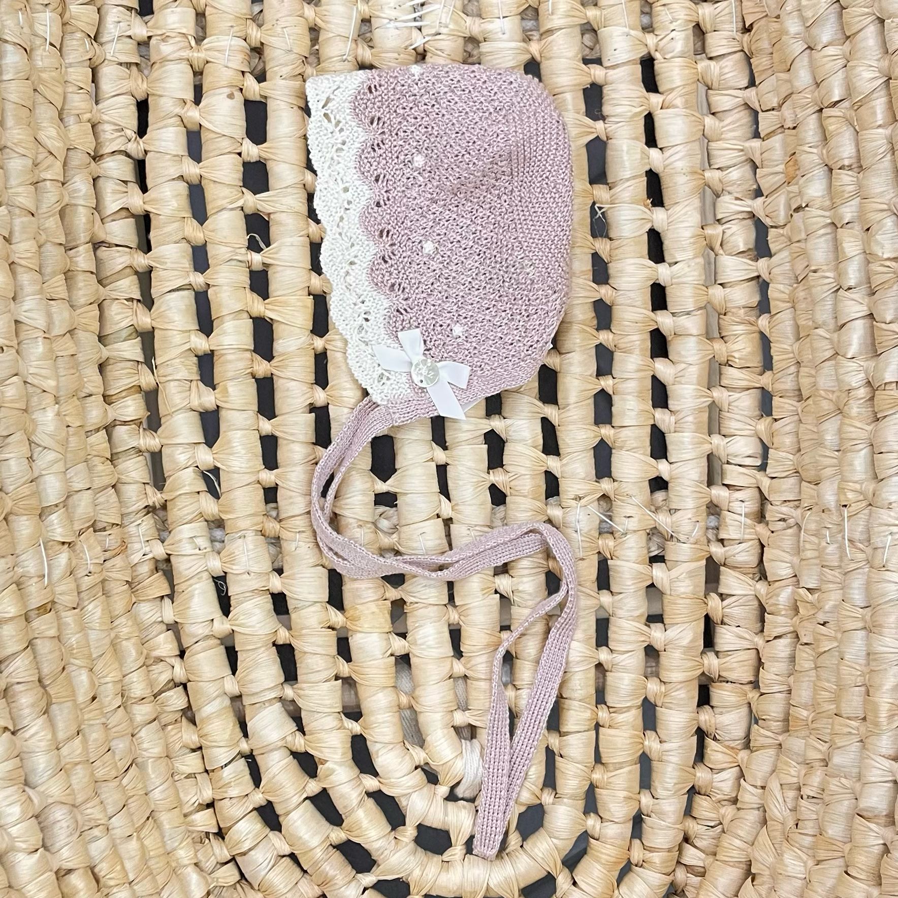 Paz Rodrìguez Cuffietta Con Ricamo - Anima Kids