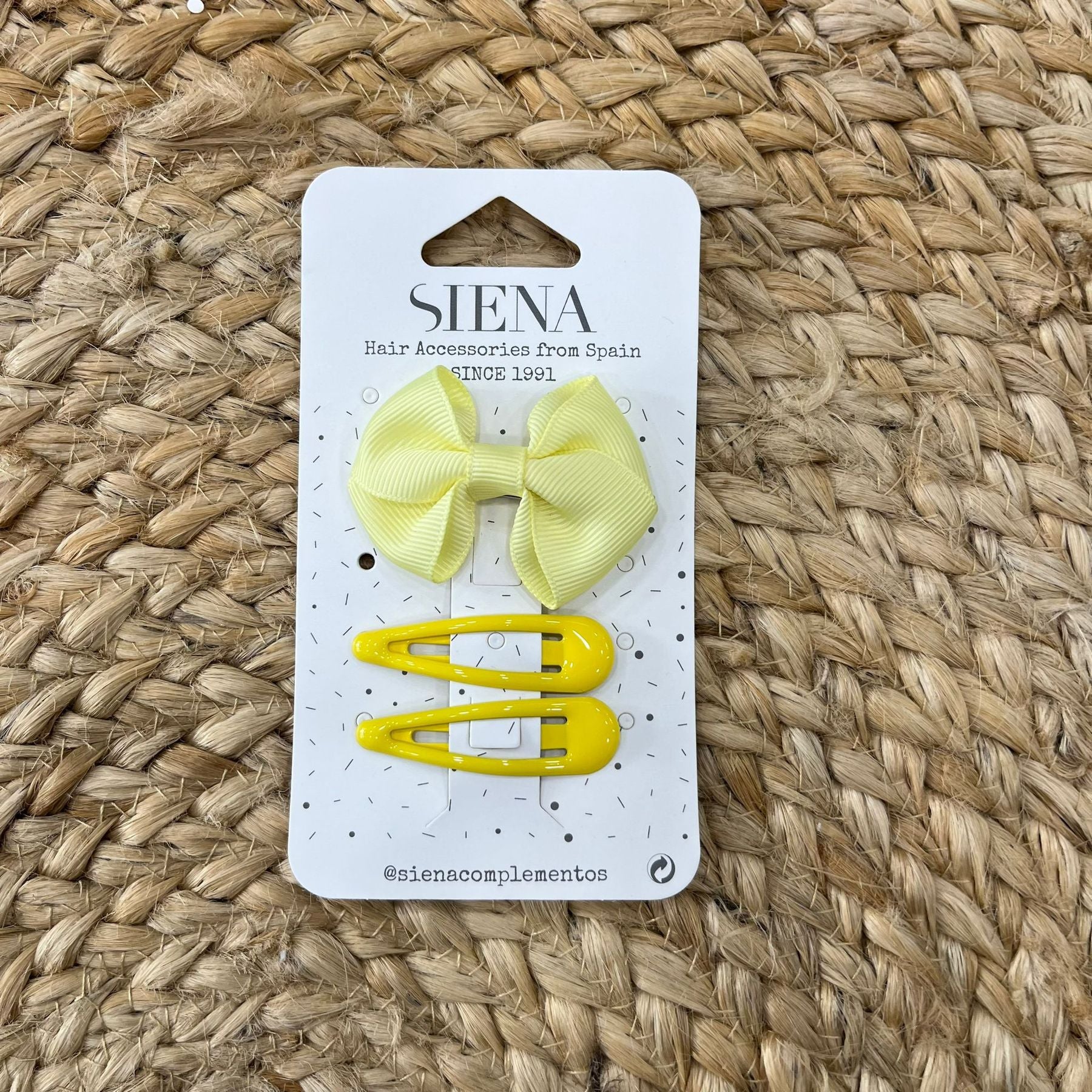 Siena Set clip Con fiocco