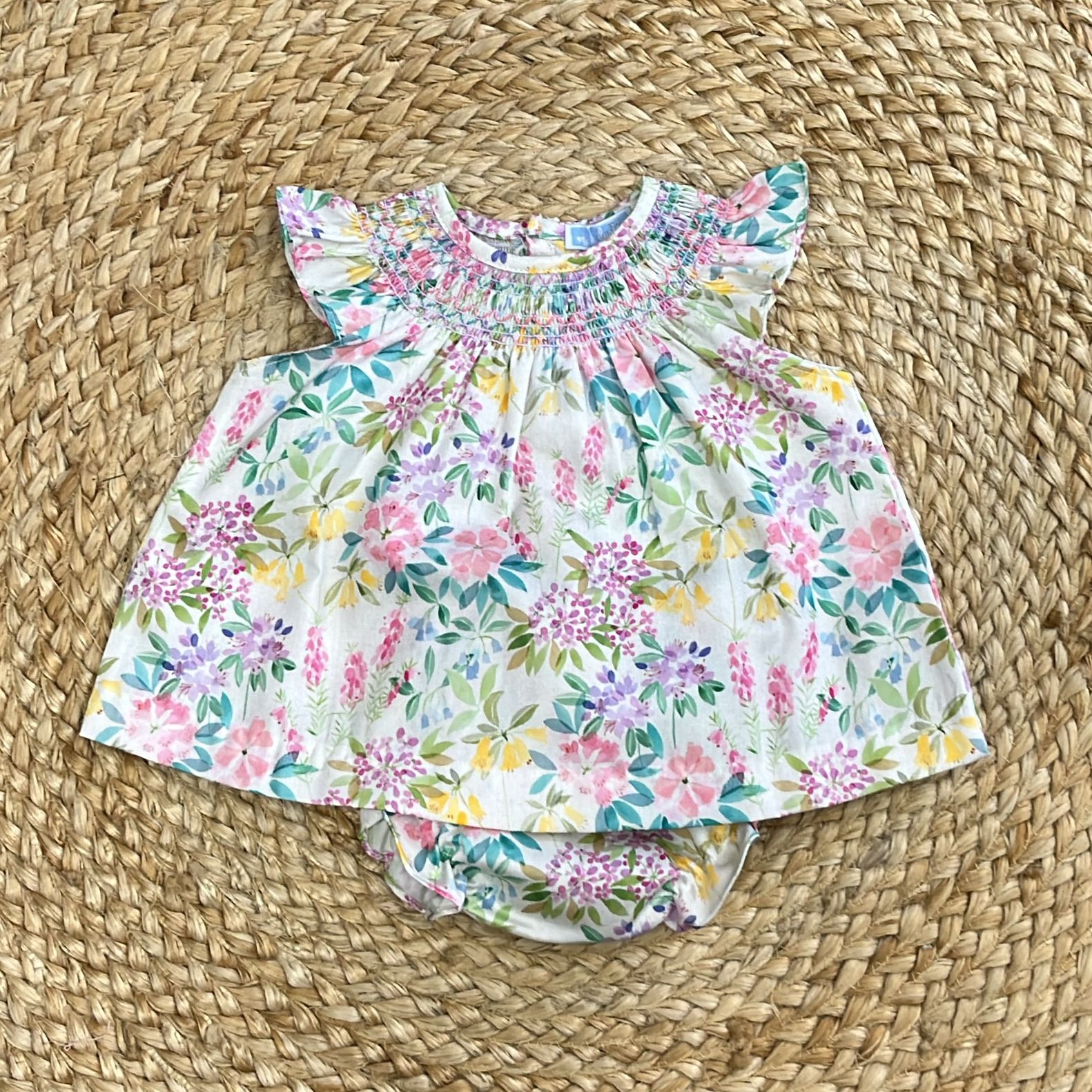 Mac Ilusion Floral blouse and culotte