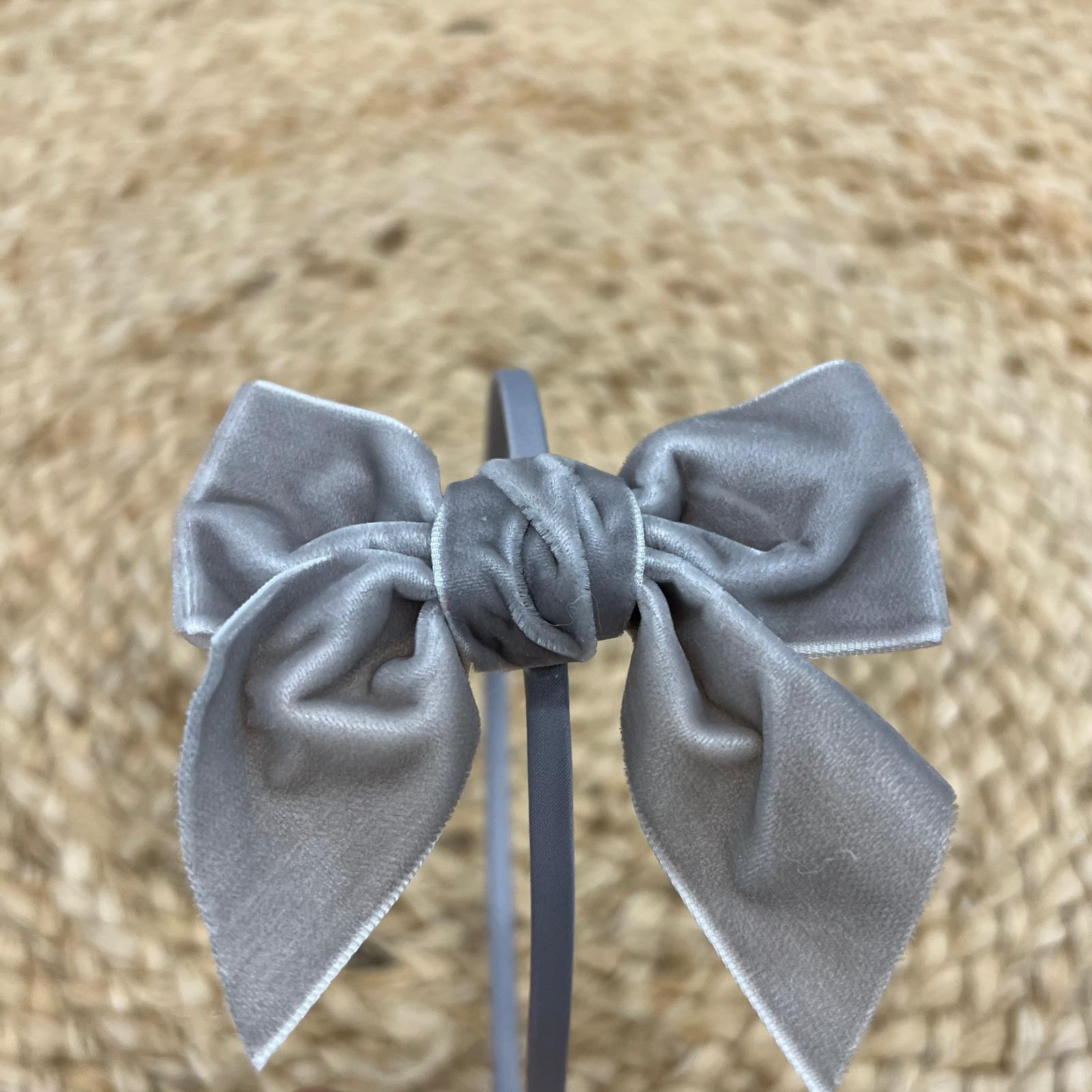 Siena Cerchietto Fiocco in velluto - Anima Kids