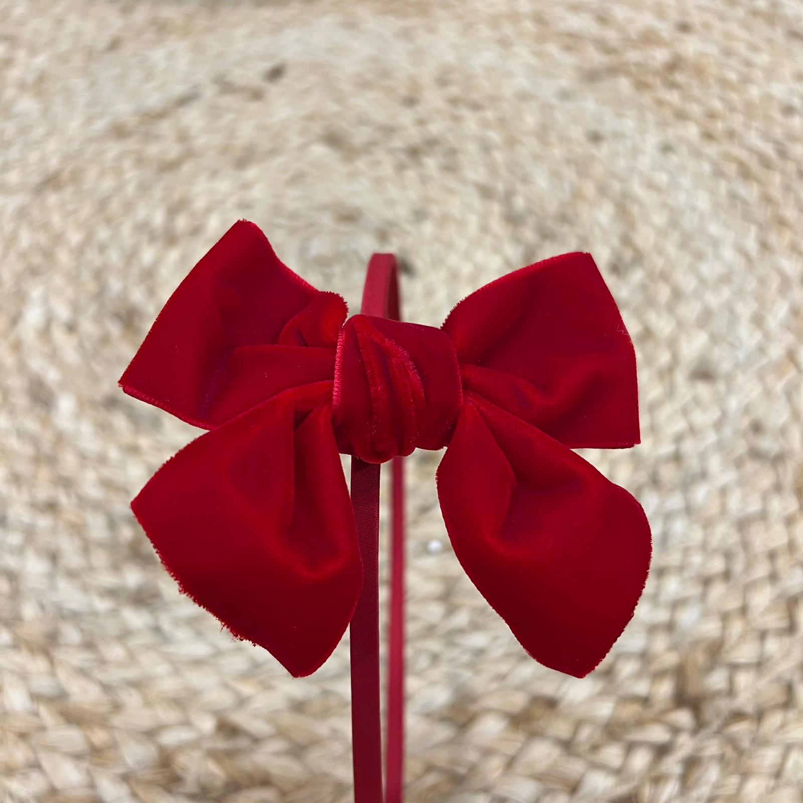 Siena Cerchietto Fiocco in velluto - Anima Kids