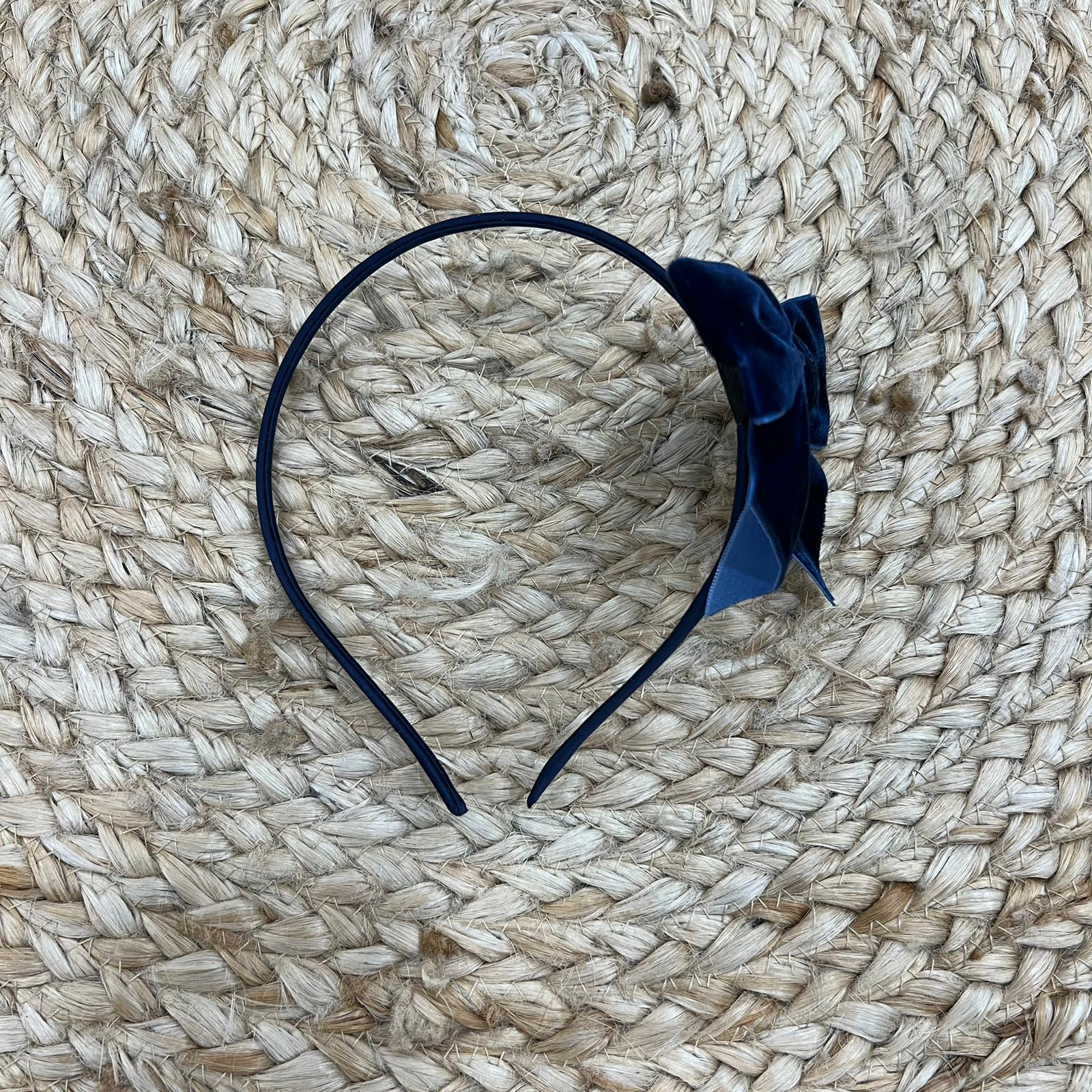 Siena Cerchietto Fiocco in velluto - Anima Kids